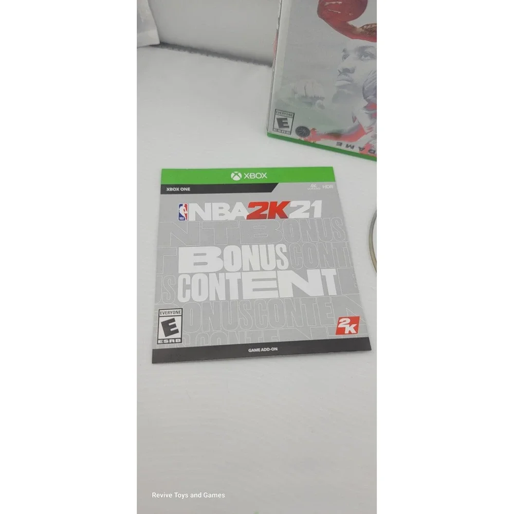 NBA 2K21 (Microsoft Xbox‎ One, 2020) CIB Complete Tested and Working Great Cond.